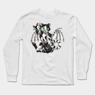 Chimera Cubs: Black Bicolor Tabby Long Sleeve T-Shirt